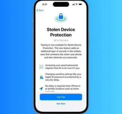 平原苹果授权维修店分享被盗设备保护功能开启方法 