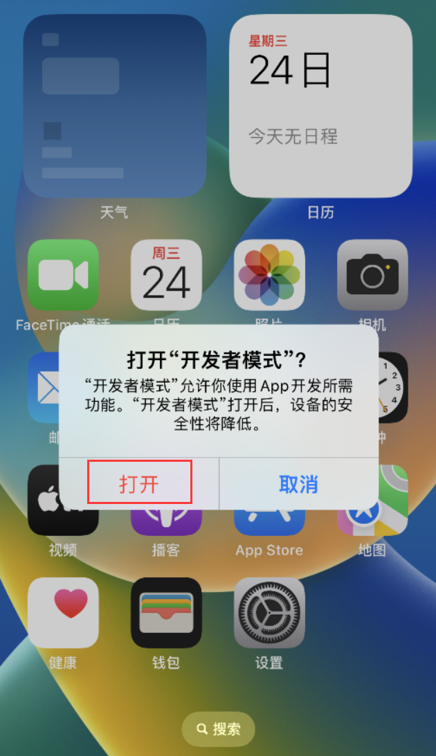 平原苹果手机维修分享如何打开开发者模式 