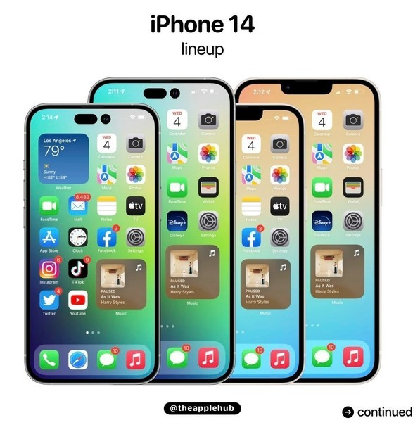 平原苹果14维修分享iPhone 14全家福 