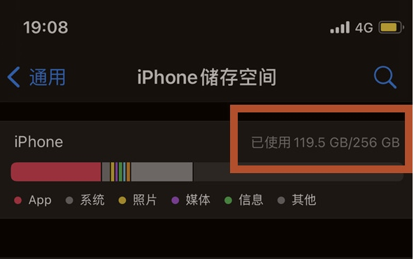 平原苹果13维修分享iPhone13如何查看剩余内存 