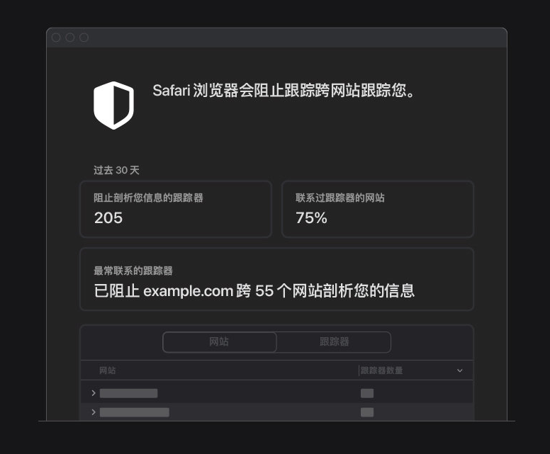 平原苹果手机维修分享如何在 Safari 浏览器中查看和打开隐私报告 