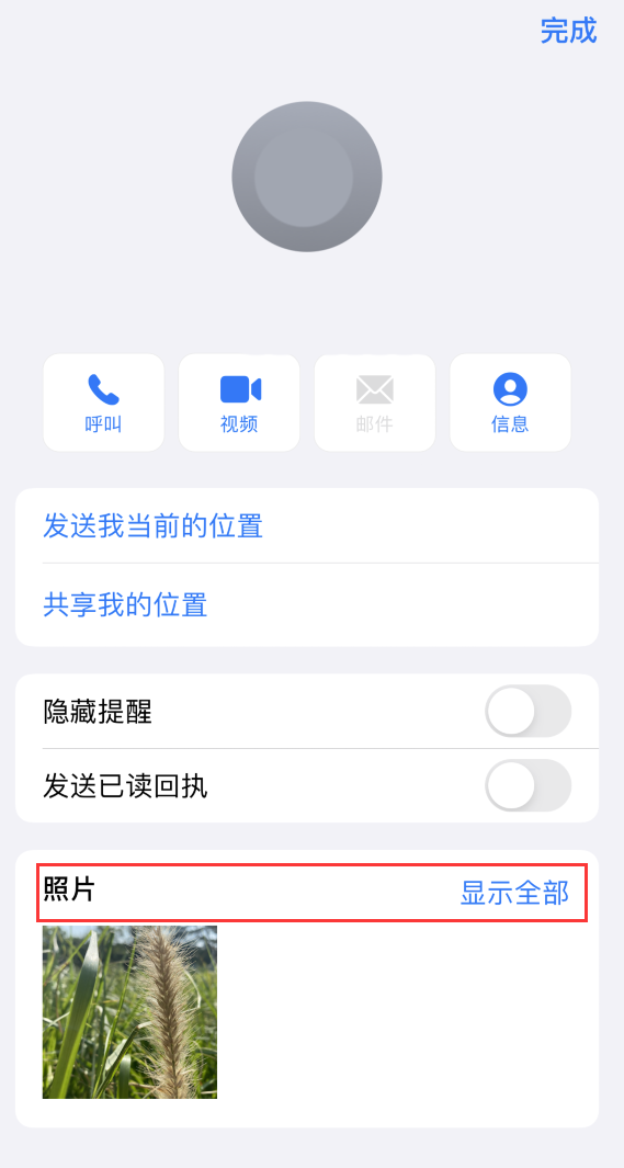 平原苹果手机维修分享如何快速查找 iMessage 信息中的图片等附件 